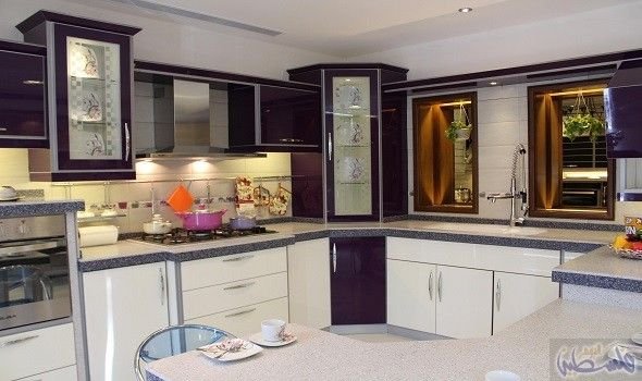 تصميم ثردي سكني للمطبخ