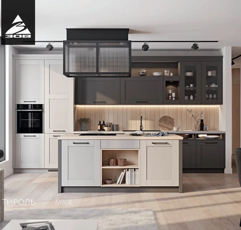 تصميم ثري دي (3D modeling to a kitchen ) سكني لمطبخ